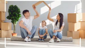 mudanza con niños